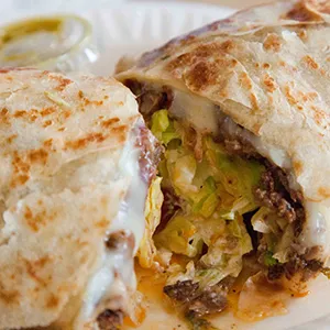 Beef Burritos on the Evo Flattop Griddle