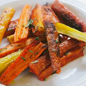 Honey Glazed Carrots on the Evo Flattop Griddle
