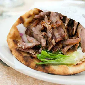 Seared Lamb in Pita with Tahini Sauce - Evo America, LLC