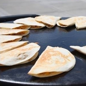 Quesadillas on the Evo Flattop Griddle